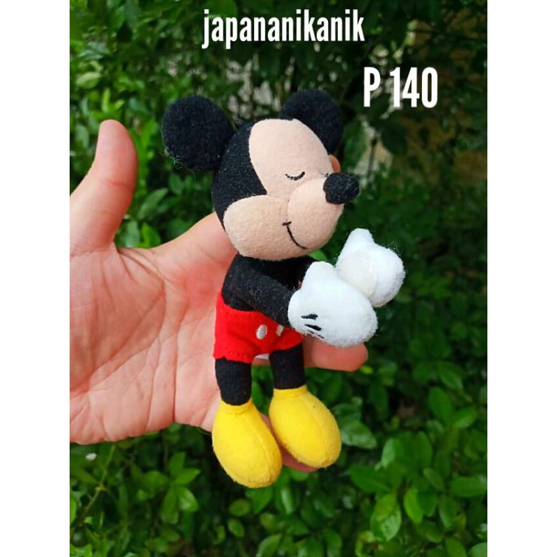 sleeping mickey mouse plush