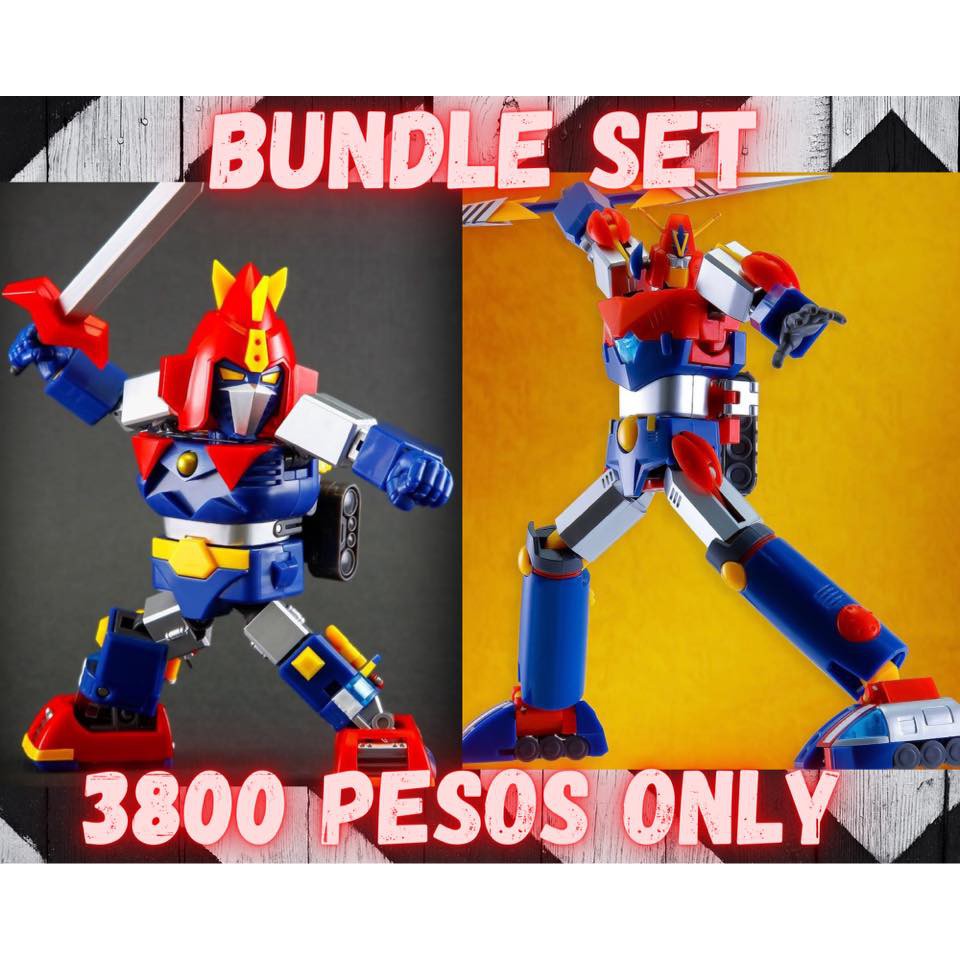 Action Toys Mini Action Combattler V and Deformed Series Voltes V