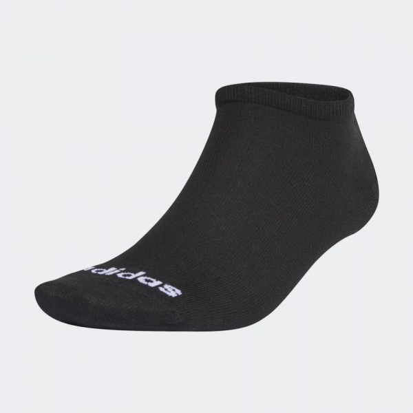 Adidas No-Show Socks 3 Pairs | Black / White (GE6133) | Shopee Philippines