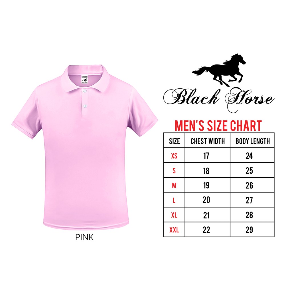 black horse polo shirt