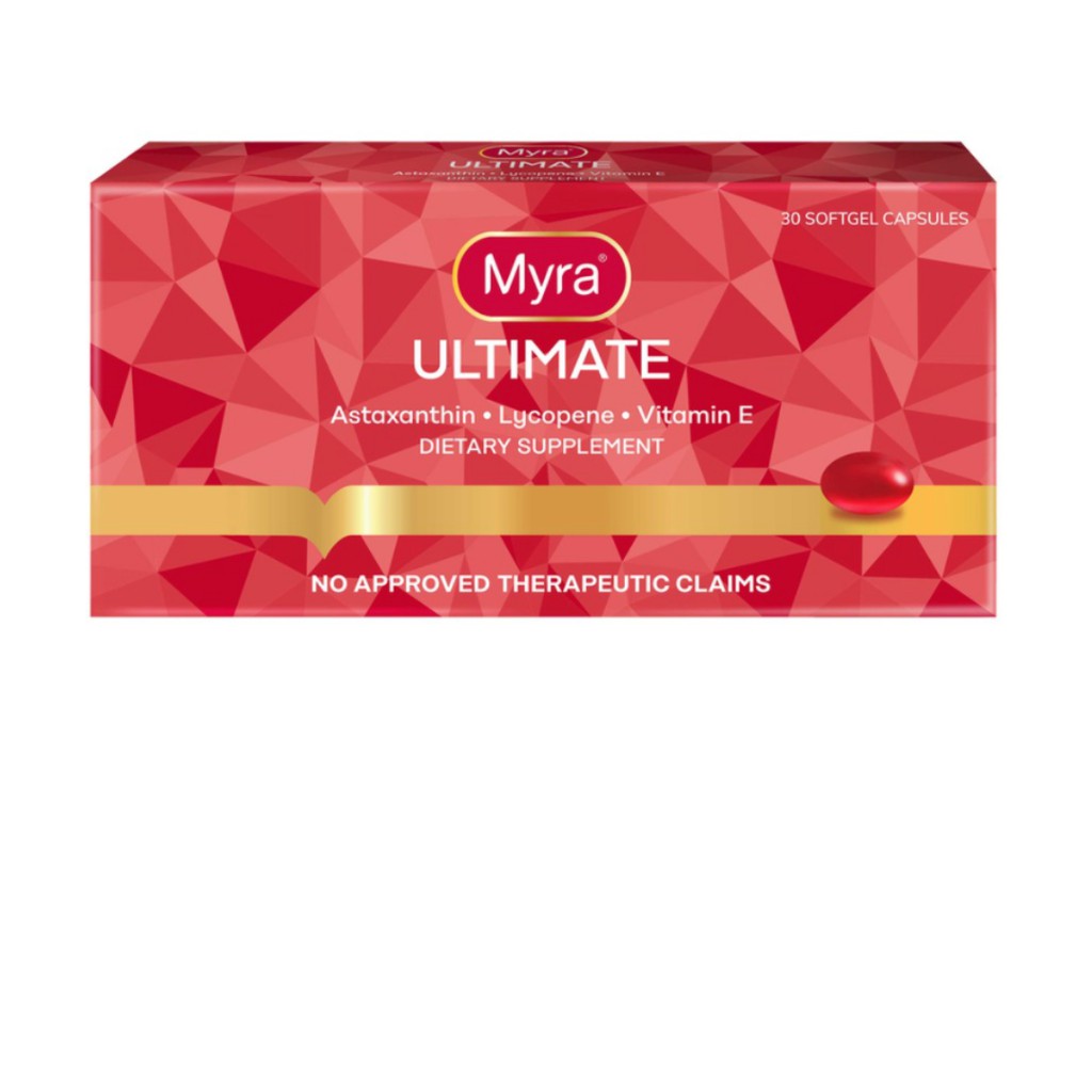 Myra Ultimate Vitamin E Dietary Supplement (Astaxanthin/Lycopene