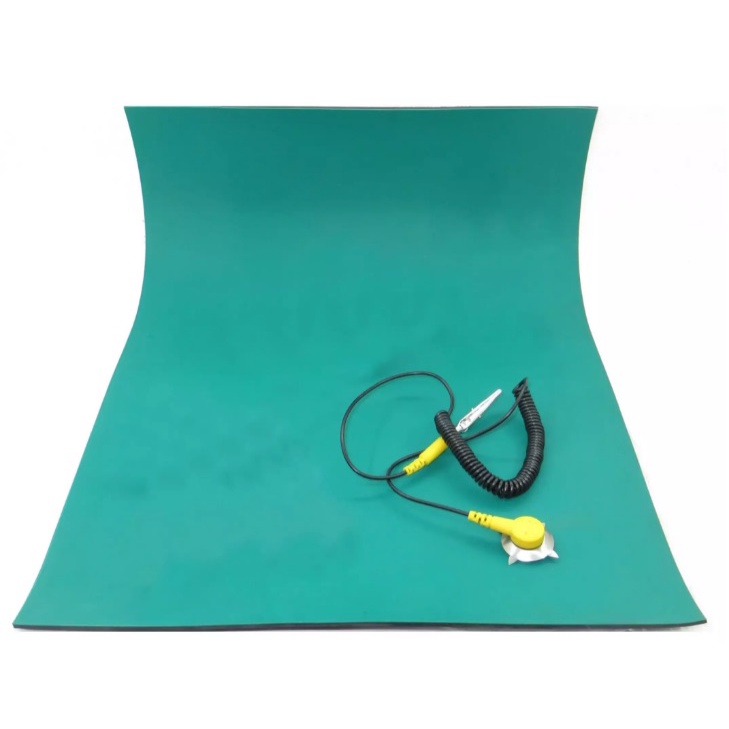 Anti Static ESD 300x400mm GROUNDING MAT with Coil Cable Anti Static ESD