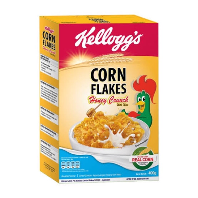 Kellogg S Corn Flakes Honey Crunch 400gr Shopee Philippines