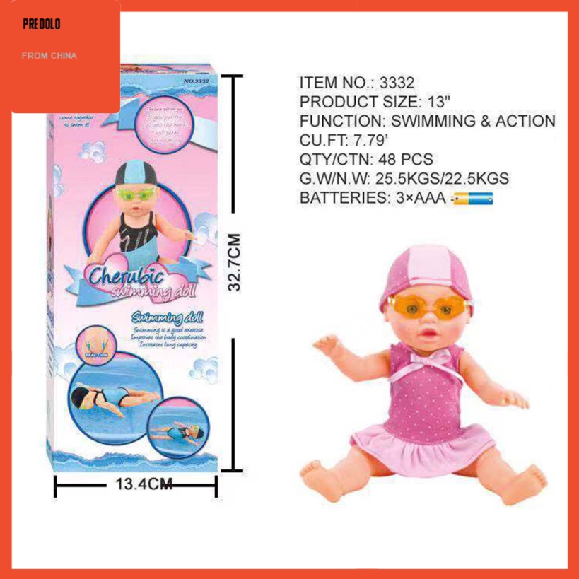 swimming doll