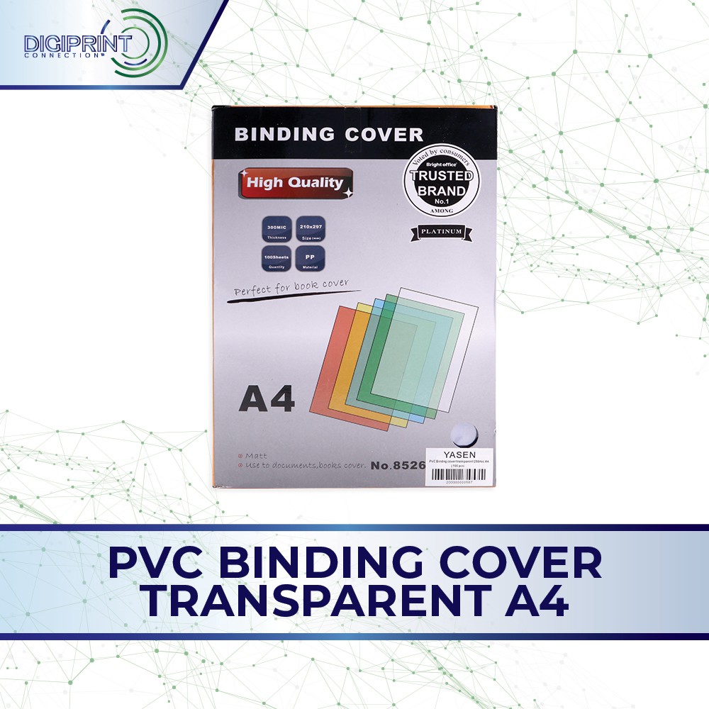PVC Binding Cover A4 (100 Sheets) 250 microns Shopee Philippines