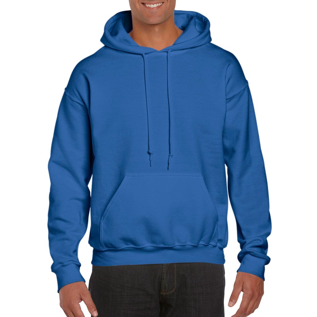 blue gildan hoodie