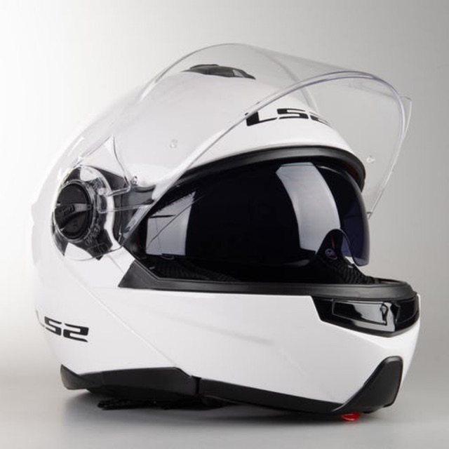 LS2 FF325 STROBE Modular Helmet GLOSSY WHITE Shopee Philippines