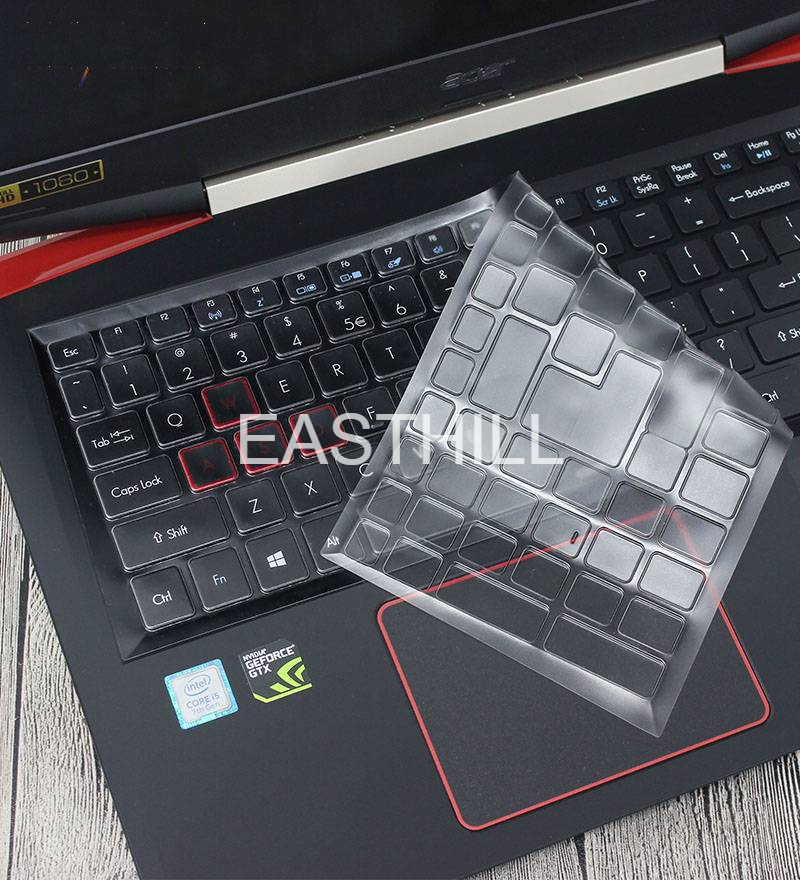 EASTHILL Silicone Keyboard Cover laptop Protector Skin For Acer Nitro 5