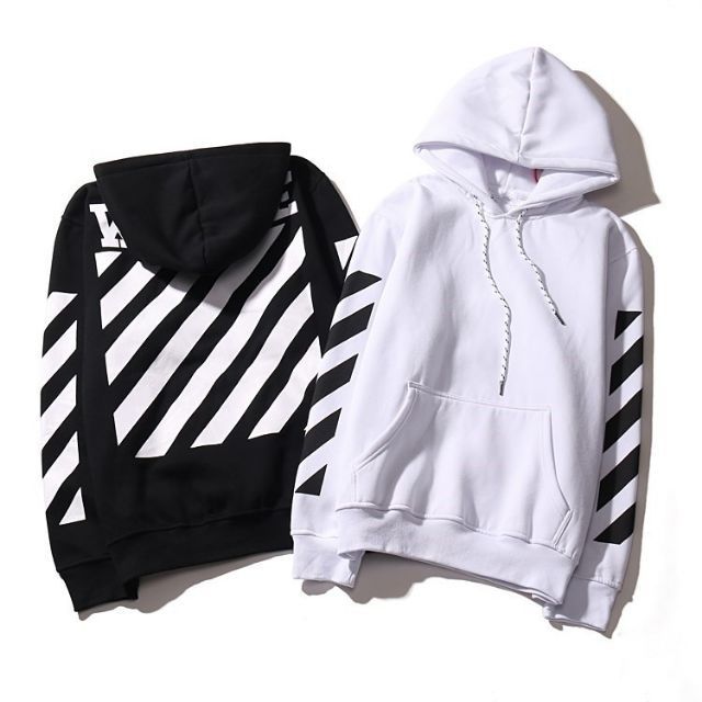 off white white sweatshirt