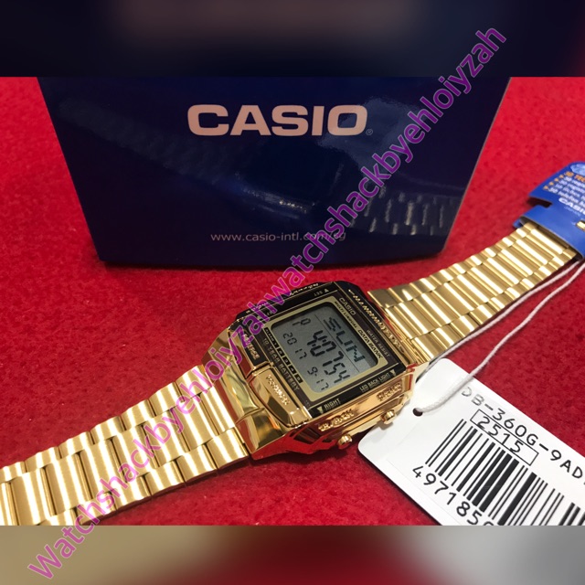 casio db 360 gold