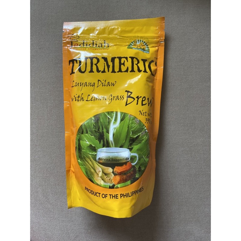Jedidiah Turmeric Luyang Dilaw with Lemon Grass Shopee Philippines