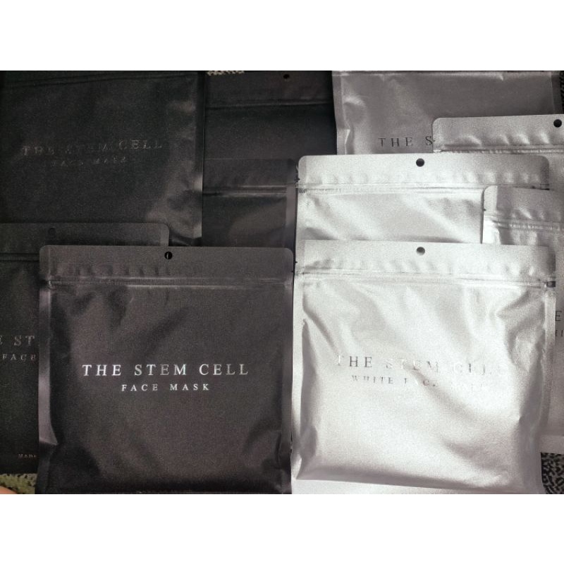 THE STEM CELL Face Masks White and Black (MADE IN JAPAN) Shopee