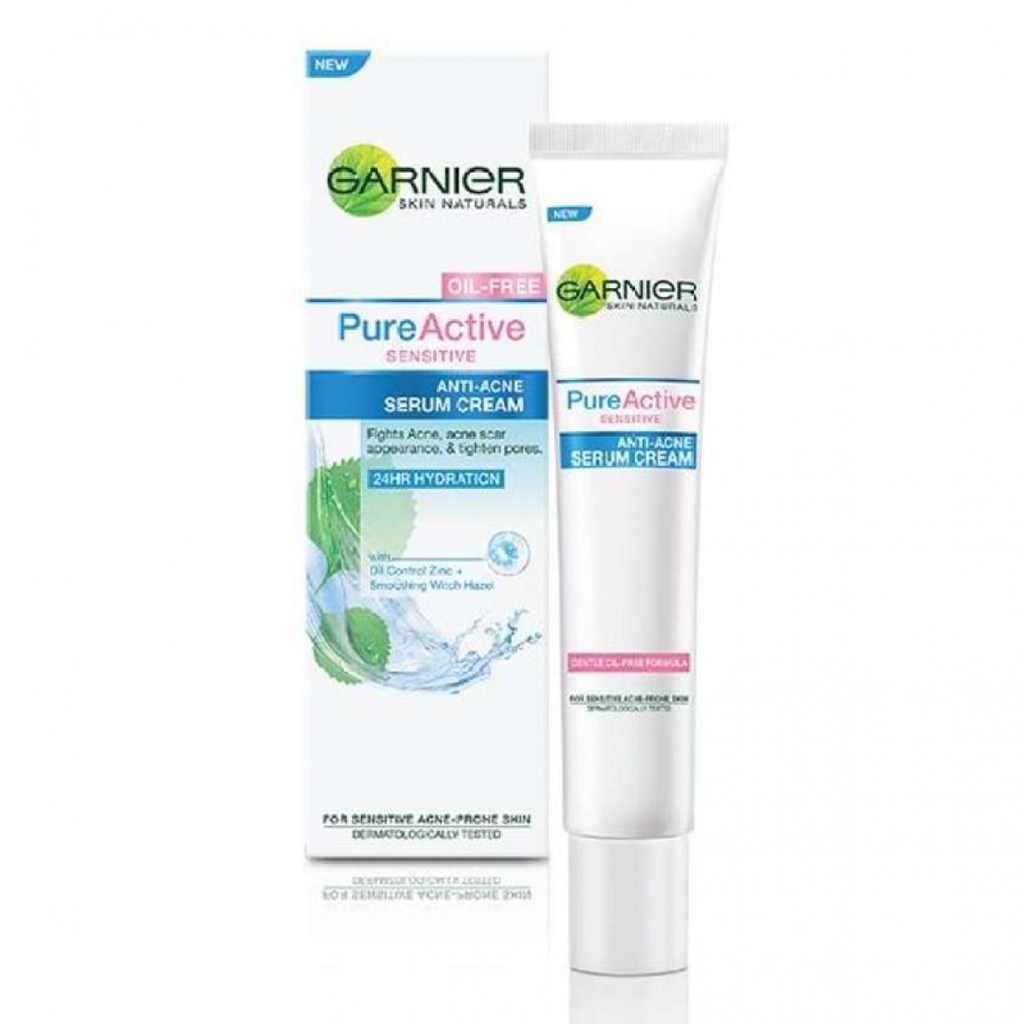 garnier pure active sensitive cream