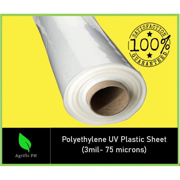 UV Plastic Sheet (3 mil 75 Microns) 9ft x 100 Meters ( 1 ROLL) Shopee Philippines