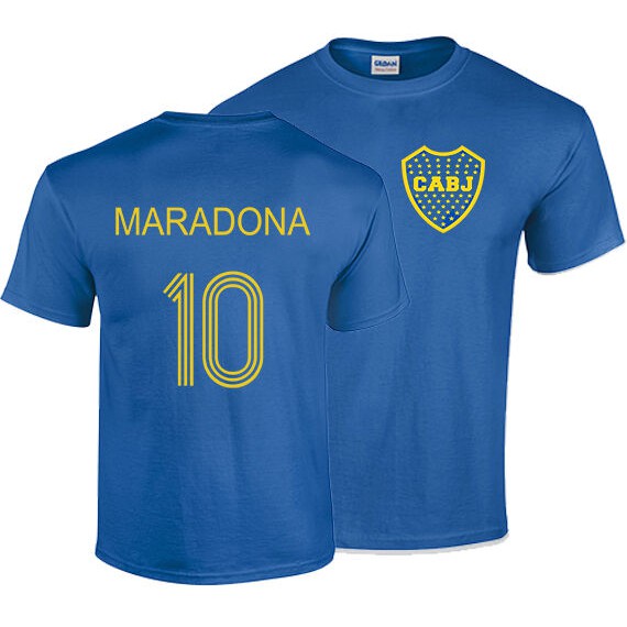boca juniors maradona shirt