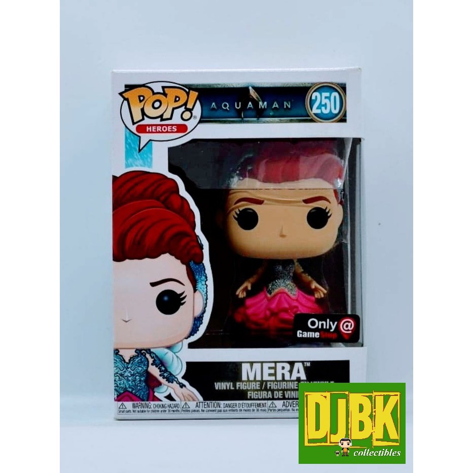 Funko Pop Mera 250 - Aquaman - EXCLUSIVE to: GameStop! | Shopee Philippines