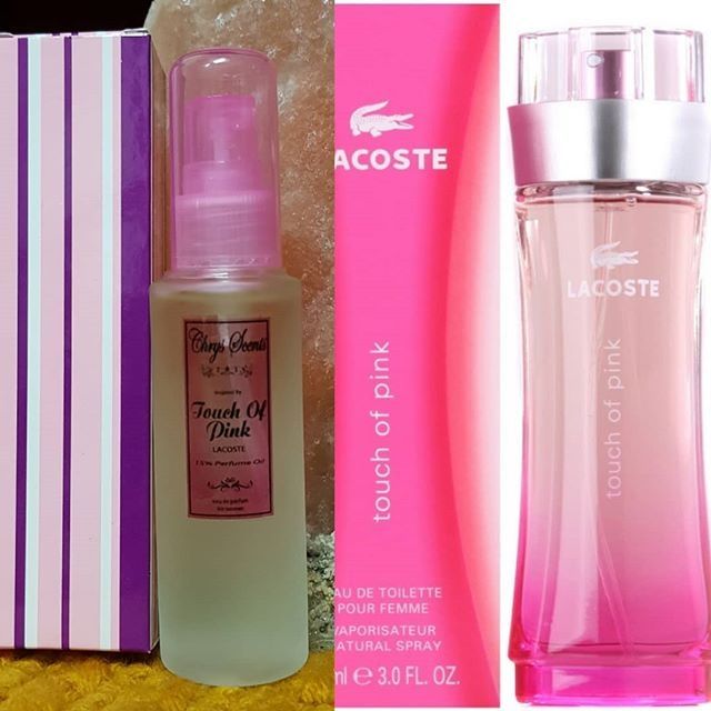 lacoste pink scent