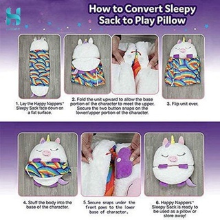 ™□JH Happy Nappers Sleeping Bag Kids Boys Girl Play Pillow1-2 days delivery #7