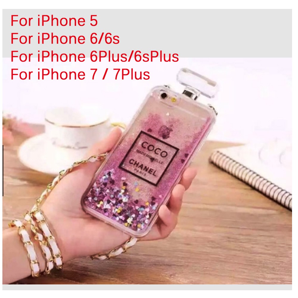 Iphone Chanel Perfume Water Case For Iphone 6 6p 7 7 Plus Shopee Philippines