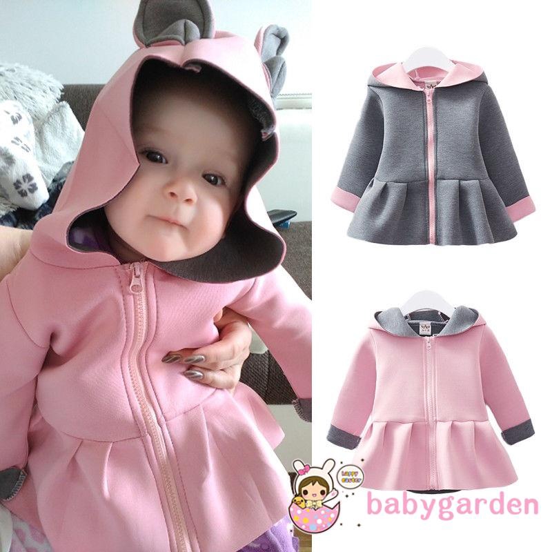 girls hooded coat