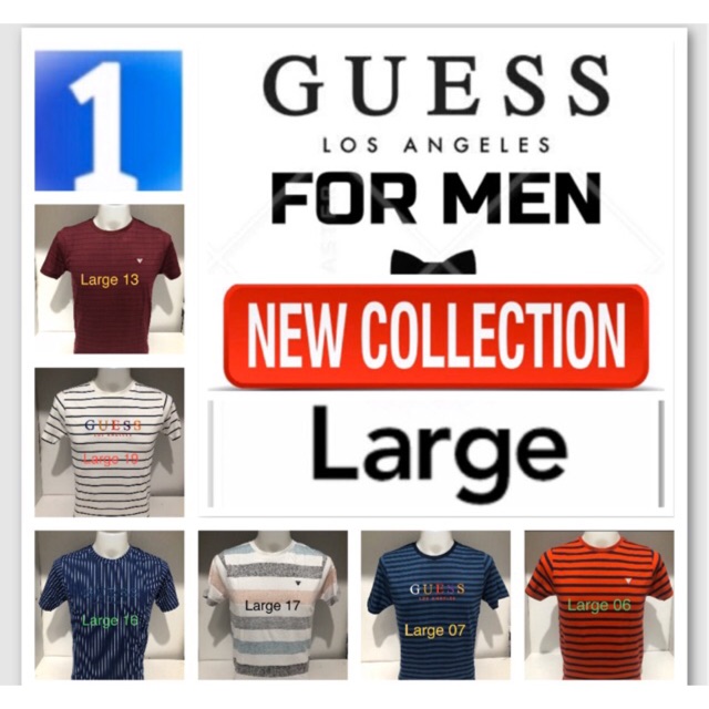 guess shirt size