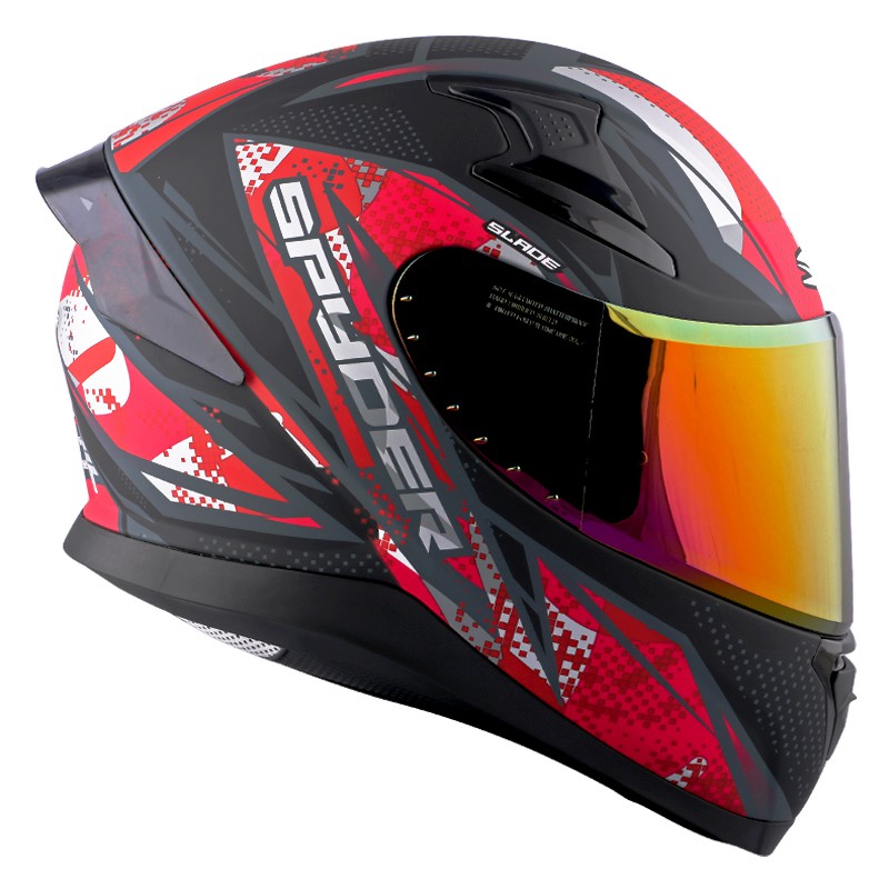 Spyder Fullface Helmet with Dual Visor Recon 2.0 GD Series 6 (with