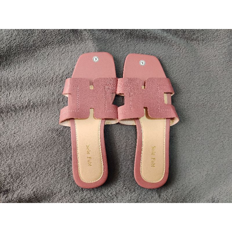 Natalia Ladies Flat Sandals Shopee Philippines