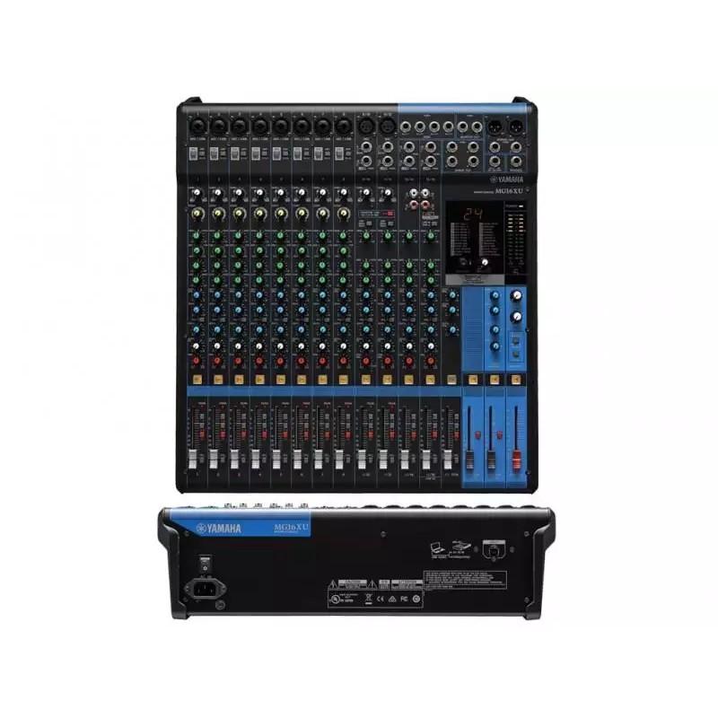 1 Year Warranty Yamaha Official Audio Mixer Mg16xu 16 Channel Stereo Mixer Professional Mixing Con Shopee Philippines