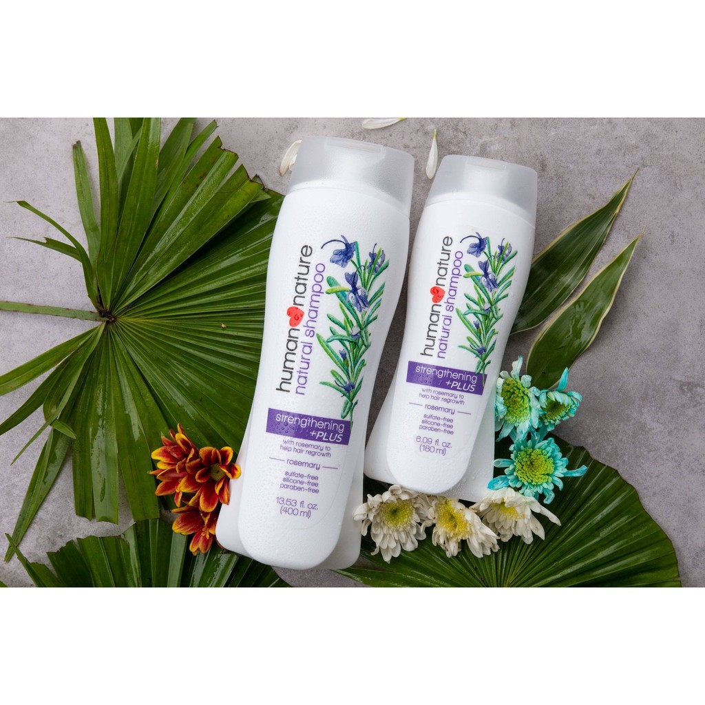 Human Nature Rosemary Strengthening Plus Shampoo New Look