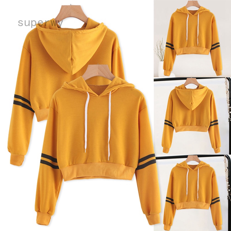 cropped hoodie jumper