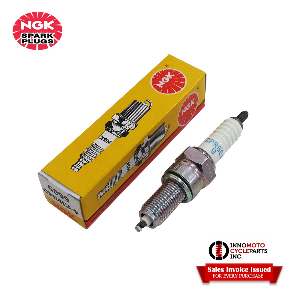 NGK Spark Plug CPR6EA9 for XRM 125, WAVE 125 Shopee Philippines