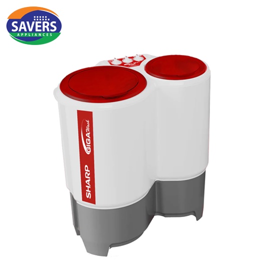 Sharp Twin Tub Washing Machine 8.5kg ES40TH85T(RD) Shopee Philippines