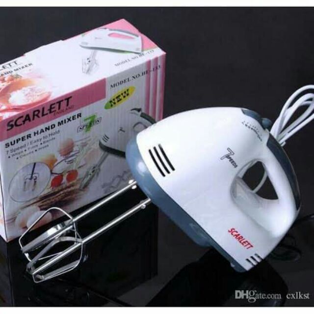 Scarlet Super Hand Mixer England 7 settings Shopee Philippines