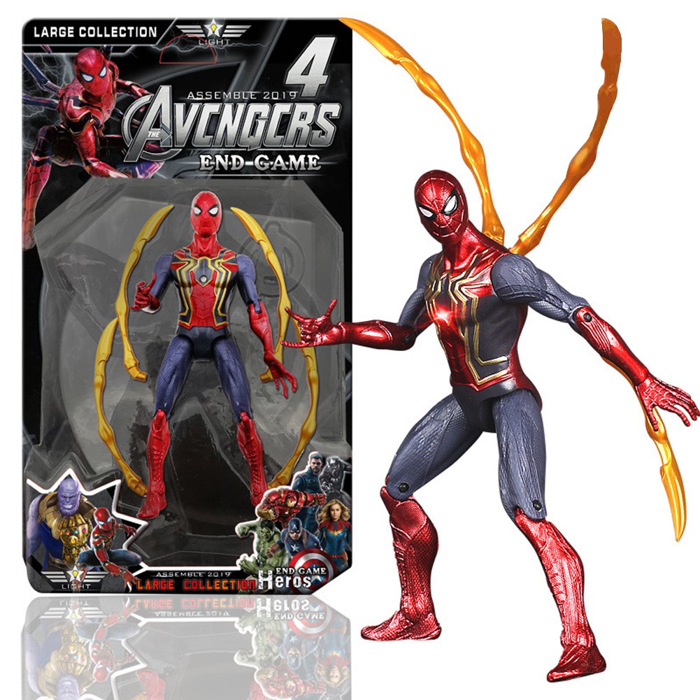 large spiderman action figure