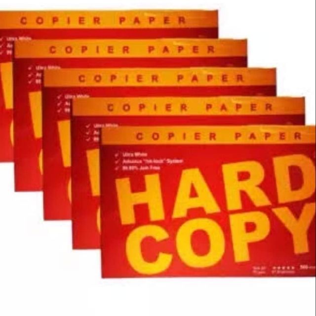 Hard Copy Bond Paper Short Bond Paper Size 8.5x11 inches ...