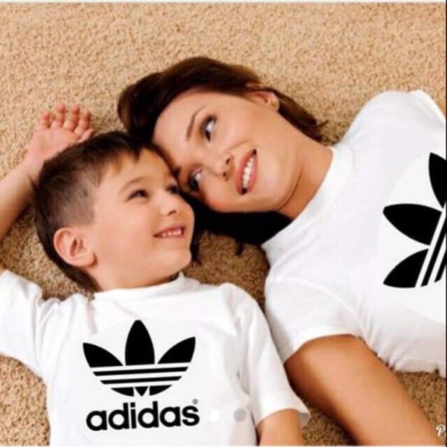 Adidas Twinning Shirt (2 pcs) | Shopee Philippines