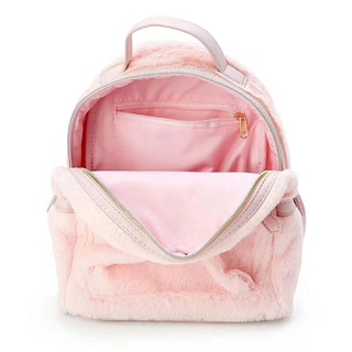 2020 Kawaii Backpack Kuromi Anime Backpack Pink Plush Japanese Backpack