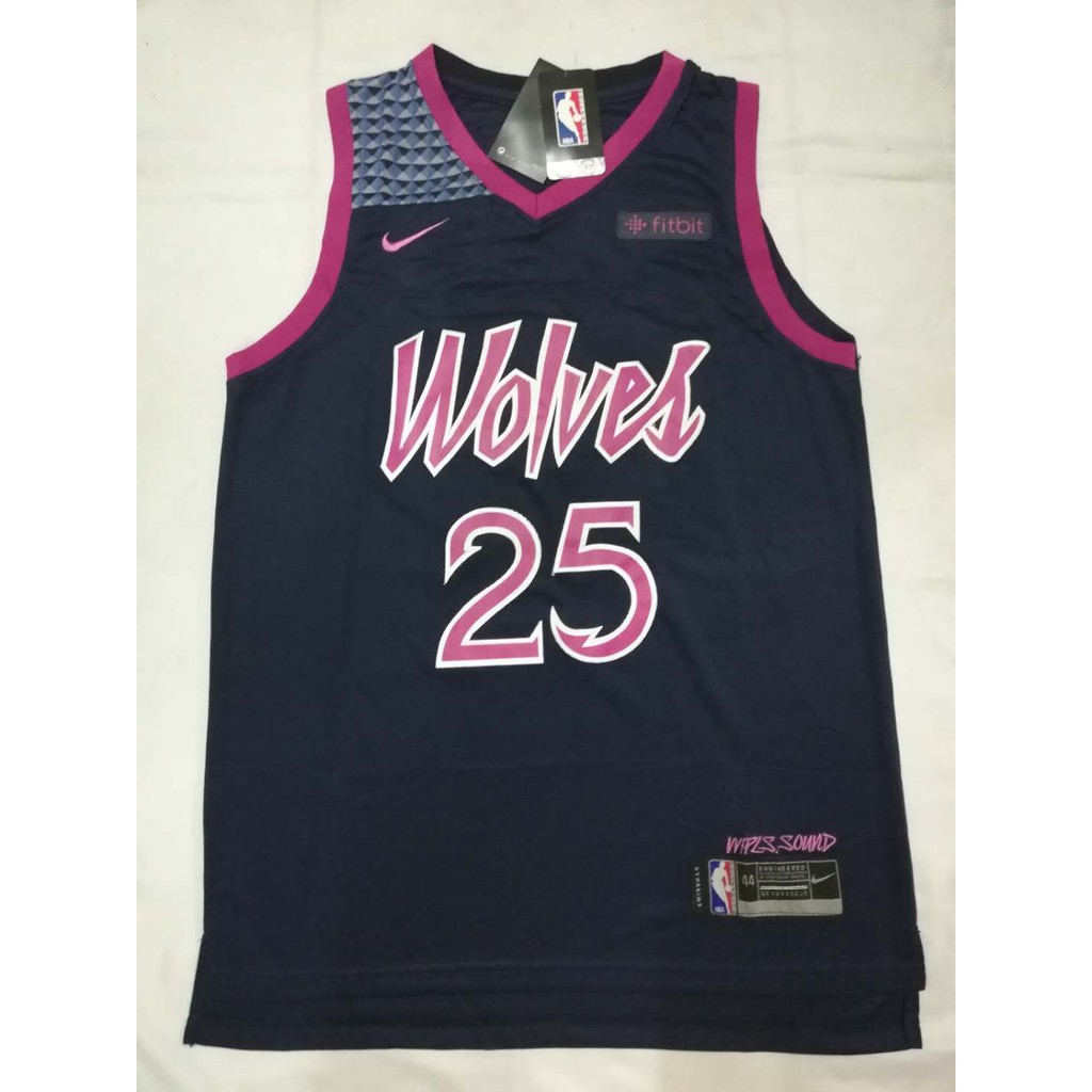 wolves rose jersey