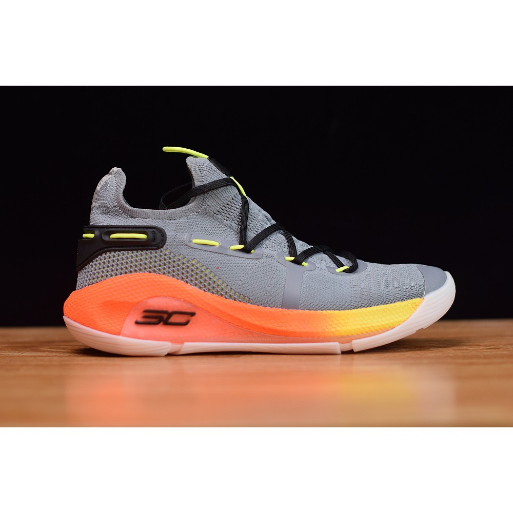 curry 6 grey orange