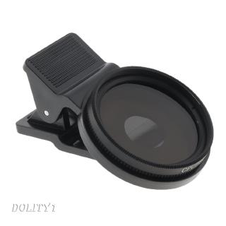 MagiDeal 37mm Circular Polarizing Filter CPL Filter Clip-on for Phone Lens