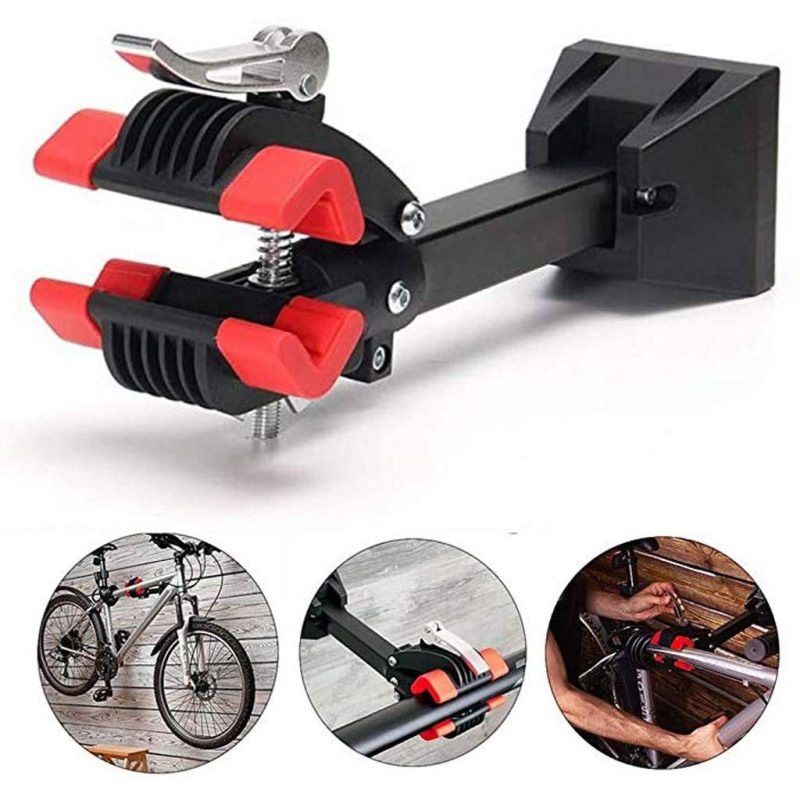 wall mounted bicycle repair stand