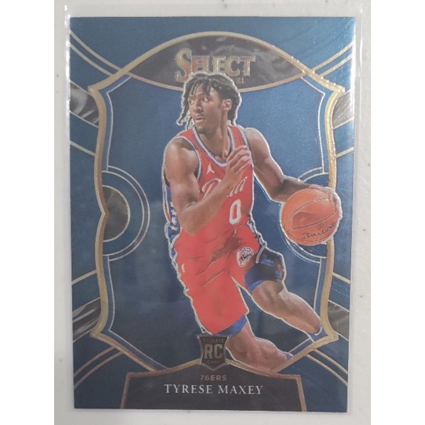 Tyrese Maxey 2020 21 Select Concourse 81 Rookie RC NBA Card Shopee 