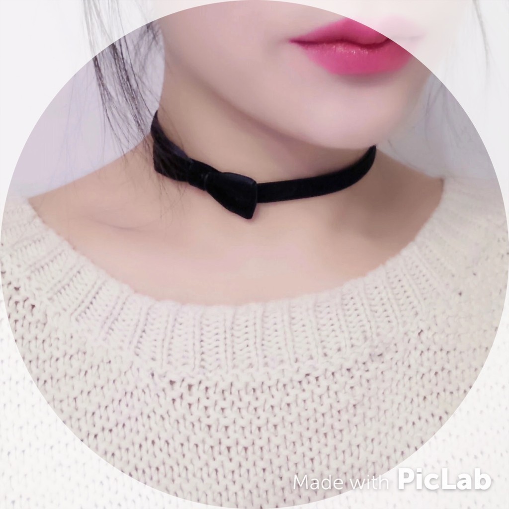 ribbon choker