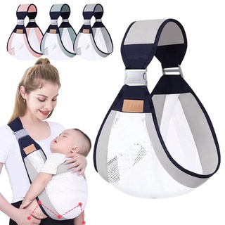 0-3 Years Baby Sling Carrier 3D Mesh Baby Wraps Adjustable Toddler Hip Labor-Saving Shoulder Strap