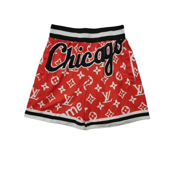 chicago bulls big face shorts