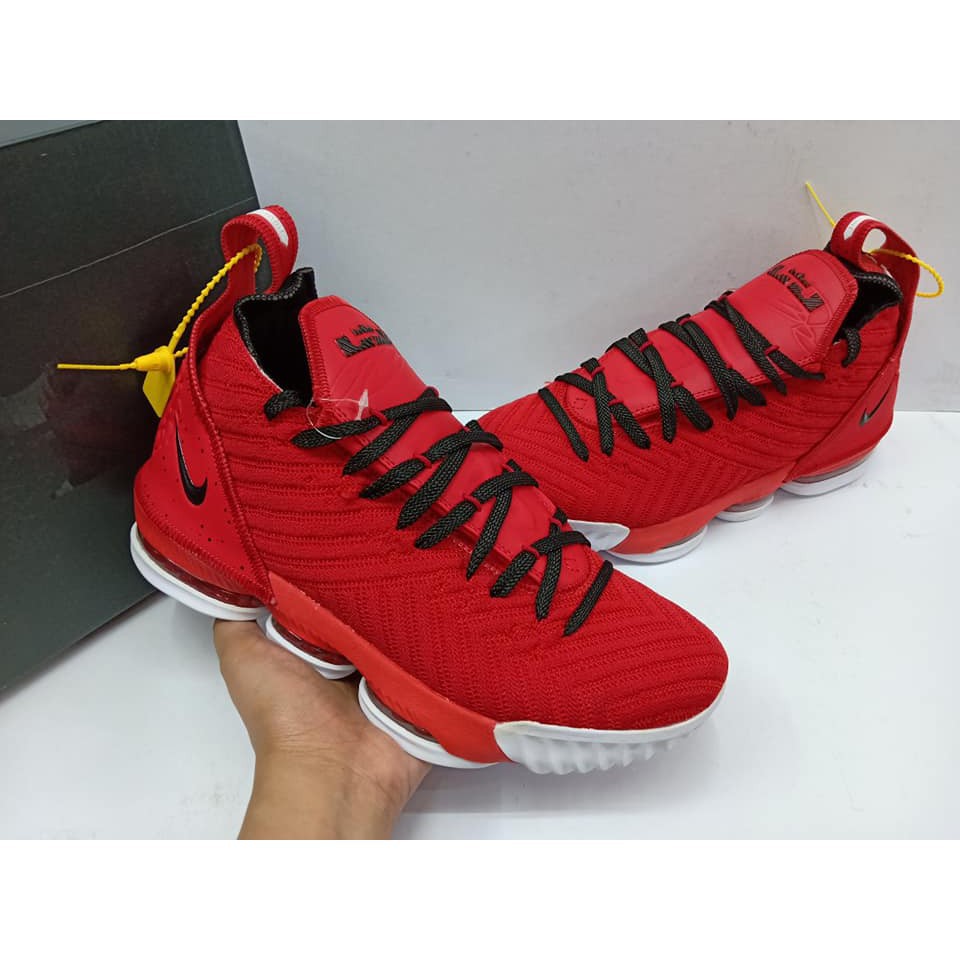 lebron 16 all red