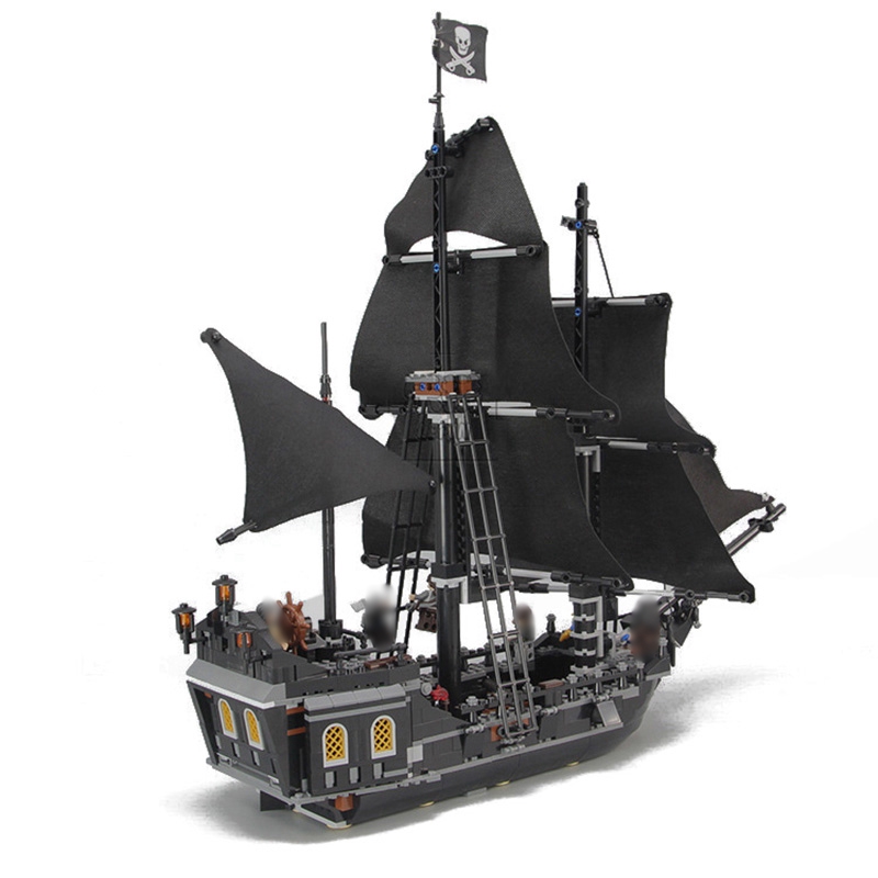 1436PCS Black Pearl Ship Boat Pirates of the Caribbean Building Blocks Figure