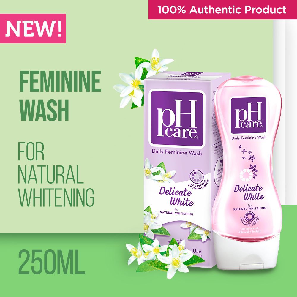 pH Care Daily Feminine Wash Delicate White 250mL Shopee Philippines