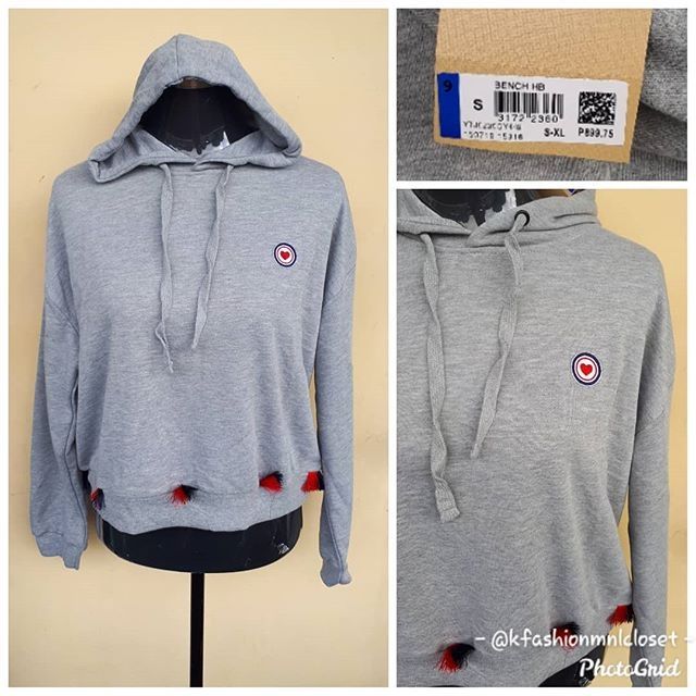 crop hoodie shopee