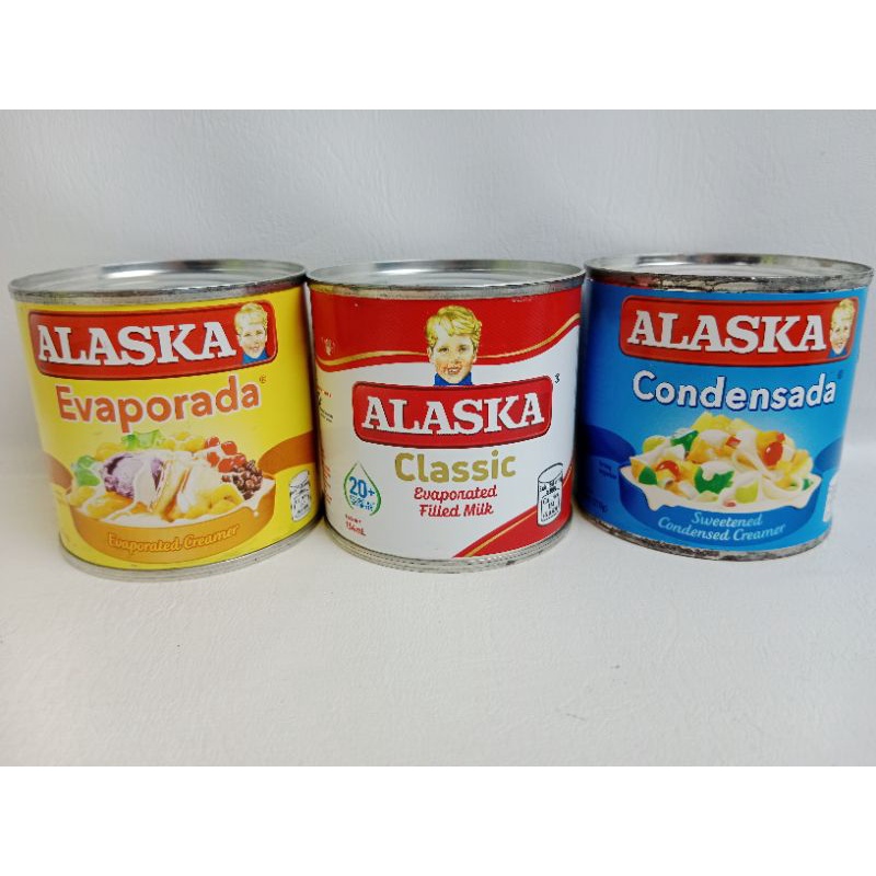 Alaska Classic Evap/Evaporada & Condensada Shopee Philippines